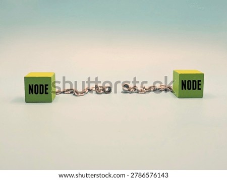Two cubes labeled NODE broken chain symbolize SPOF risk in cyber incident resiliency. Concept highlights detection, attack prevention, high availability, backup, concurrent maintainable system.