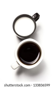 Two cups of coffee