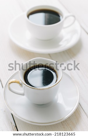 Similar – Image, Stock Photo Cup of coffee with milk