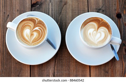 Two Coffee Cups Images, Stock Photos & Vectors | Shutterstock