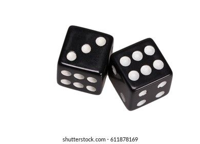 Two Dice Showing Three Six Stock Photo 611878169 | Shutterstock