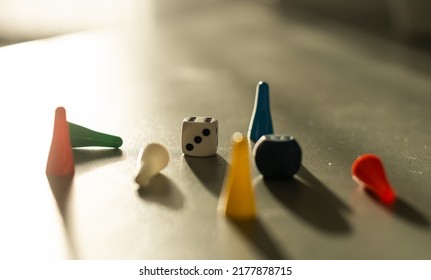 Two Dices For Craps Gambling Game