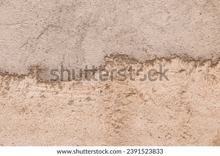 A two dimensional and scape made of new fresh concrete and old one