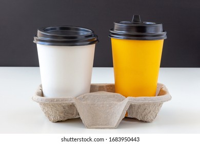 Download Cappuccino Coffee Cups Two Yellow Images Stock Photos Vectors Shutterstock PSD Mockup Templates