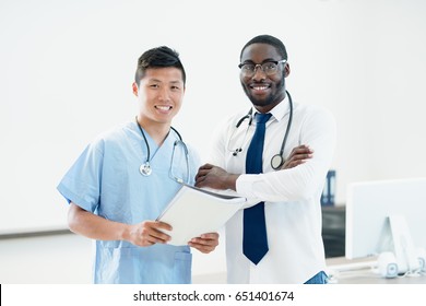 Two Doctors Posing