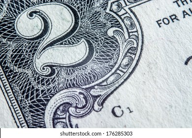 Two Dollar Bill, Super Close Up