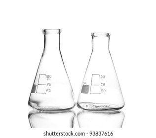 Conical Flask Isolated On White Chemistry Stock Photo (Edit Now) 1282610818