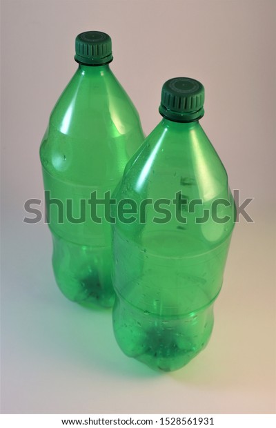 plastic bottles with tops