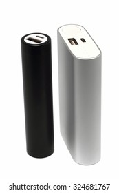 Two External Battery In Aluminum Case