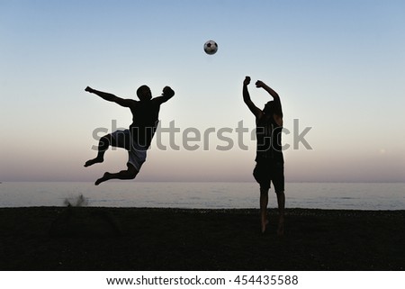 Similar – Image, Stock Photo defence Silhouette Sand