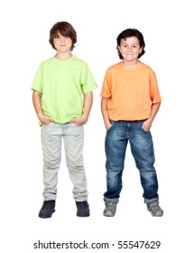 66,117 Two boys standing Images, Stock Photos & Vectors | Shutterstock