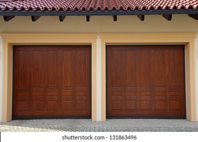 Two Garage Doors