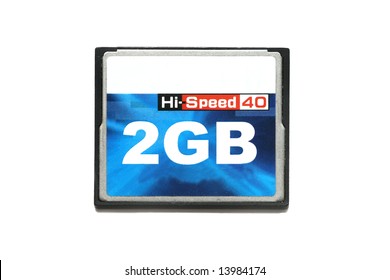 two gigabyte memory card
