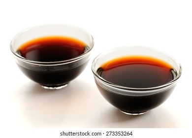 Two Glass Cups With Puerh Tea