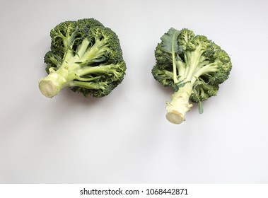 two green broccoli