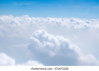 Blue Sky Background White Clouds Stock Photo 192032114 | Shutterstock