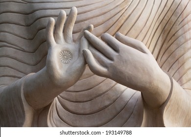 Two hand of Buddha