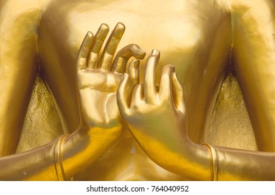 Two hand of buddha.