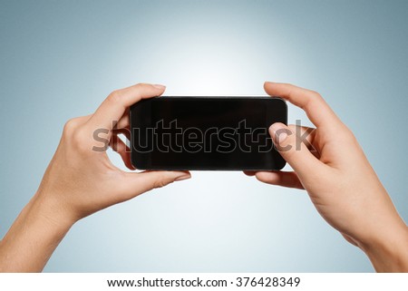 Similar – Image, Stock Photo two hands holding 2 freshly picked pairs of cherries