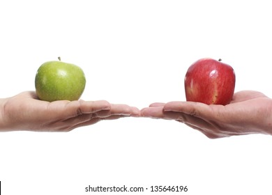 Apple Comparison Images Stock Photos Vectors Shutterstock