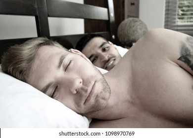 naked gay men sleeping