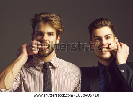 Two Handsome Men