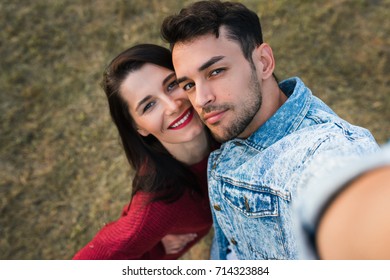 Two Happy Lovers People Enjoying They Stock Photo 714323884 | Shutterstock