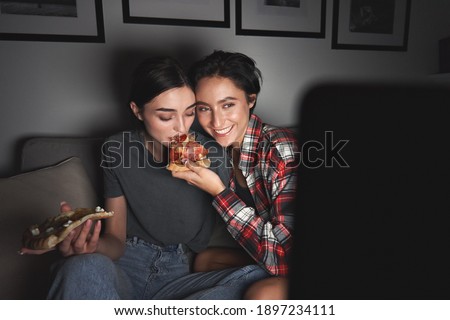 Similar – Image, Stock Photo Best friends.