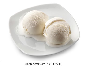 Vanilla Ice Cream 2 Scoops Images, Stock Photos &amp; Vectors | Shutterstock