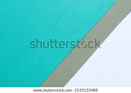 Two layered cardstock background geometric design.