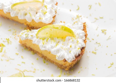 Two Lemon Pie Slices