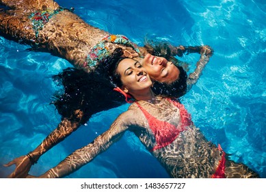 Lesbian Swimming
