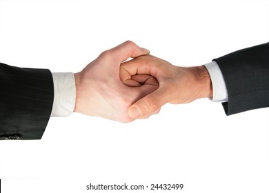 Two linked hands