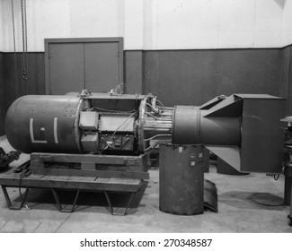 Two Little Boy Atomic Bombs Side By Side. Photo Taken At Los Alamos National Laboratory, April 1944. Photographer Is Unknown.