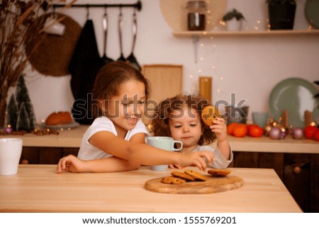 Similar – Image, Stock Photo cookie baker (2) Cookie