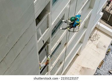 Two Men Work On Washing Cleaning Stock Photo 2155123157 | Shutterstock