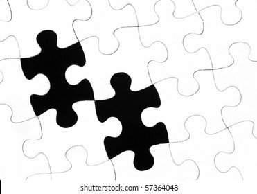 Two Missing Puzzle Pieces Stock Photo 57364048 | Shutterstock