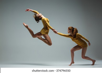 The Two Modern Ballet Dancers 