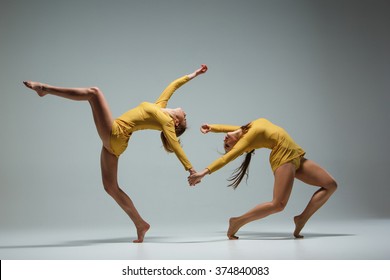 The Two Modern Ballet Dancers 