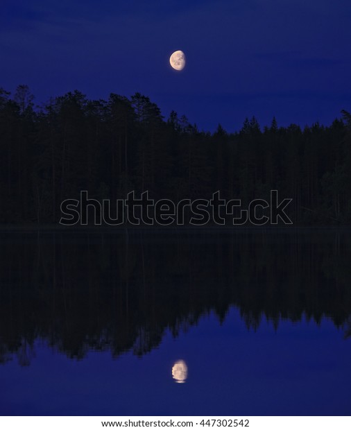 Two Moons At The\
Lake
