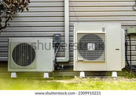 Two newly installed high efficient mini split systems. High efficiency mini split heat pumps are able to keep each room at the perfect temperature. 