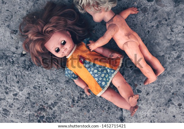 old plastic dolls