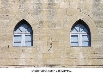 Two Old Lancet Arch Windows