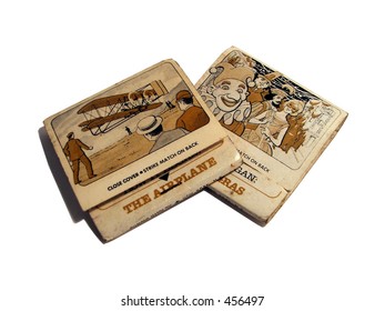 Two Old Matchbooks