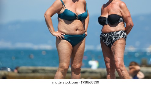 Old Women In Bathing Suits