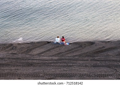 two on the beach