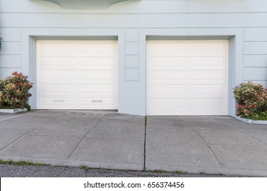 Two One Car Garage