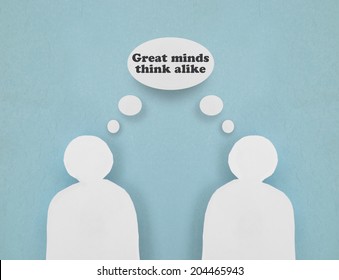 Great Minds Think Alike Images Stock Photos Vectors Shutterstock