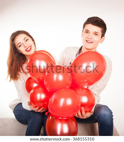 two people hug on Valentine's Day