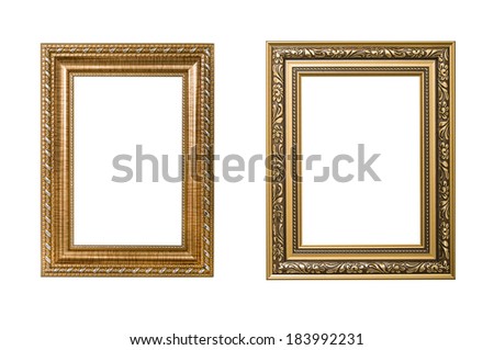 Two photoframes.